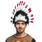 R-Kontakt.cz Indiánská čelenka péřová Mohawk