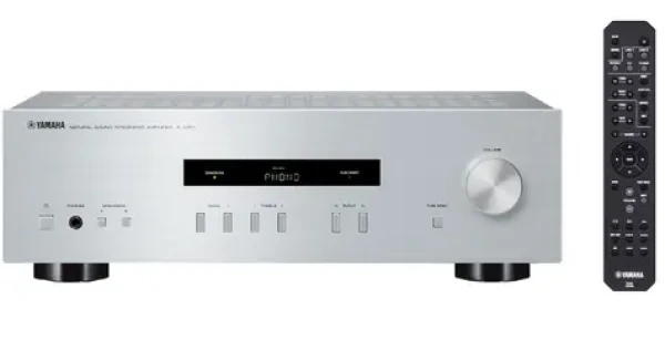 Yamaha A-S201 stříbrná / Integrovaný stereo zesilovač / 2x 115W / 2-kanálový (A-S201S)
