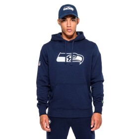 New Era Pánská mikina Seattle Seahawks NFL Logo Hoodie Sweatshirt Velikost: XL