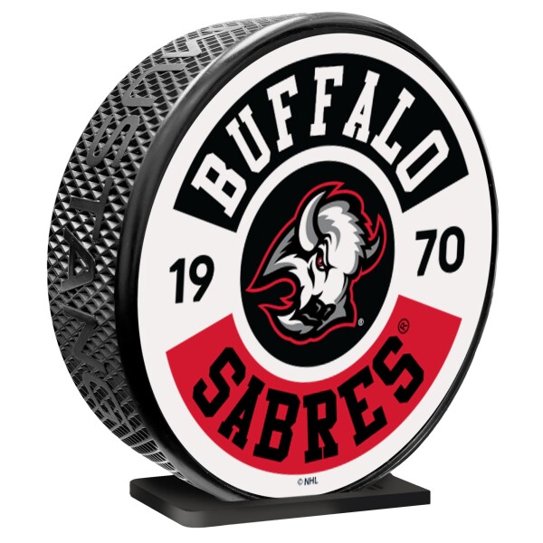 Mustang MEGA puk Buffalo Sabres NHL Goathead Cog