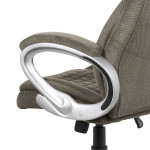 Kancelářské křeslo, houpací mechanismus, šedá, KA-G196 GREY2