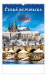 Kalendář nástěnný 2026 - Česká republika/Czech Republic/Tschechische Republik
