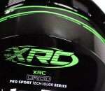 Helma na moto Xrc Drod black/green - 2Xl / černá