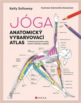 Jóga anatomický vybarvovací atlas