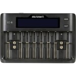 VOLTCRAFT CC-8 nabíječka akumulátorů Li-Ion, LiFePO , NiMH, NiCd A , AA, AAA, Mini (AAAA) , 9 V, malé mono, Sub-C , 10340 , 14500, 16340, 17500, 17650 , 18490,