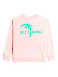 Billabong OFF THE BEACH PALE PINK dámská mikina