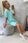 Set top+legíny mint UNI