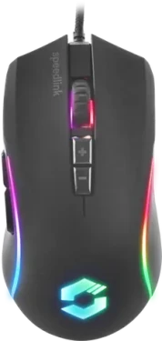 ZAVOS Gaming Mouse černá / herní drátová myš / optická / 3200 DPI / 5 tlačítek / USB-A / 1.5m (SL-680022-RRBK)