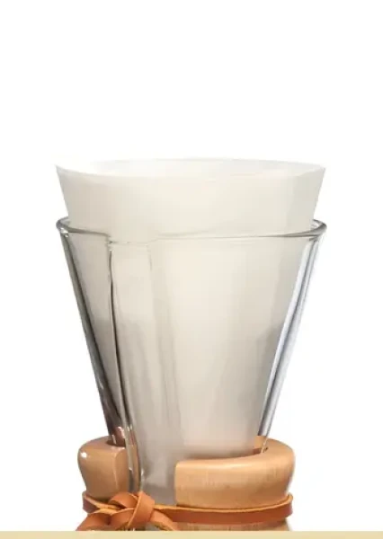 Chemex Papírové filtry FP-2 100 ks / Filtry na kávu / Půlkruhové, neskládané / pro Chemex na 3 šálky (FP-2)