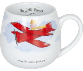 Hrnek buclák - Malý princ v letadle / The little prince Plain