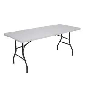 NILS Camp NC1618 bílý / Skládací kempingový stůl / Nosnost: 150 kg (5908261681752)