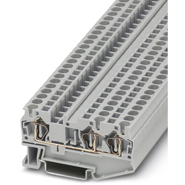 Phoenix Contact 3031393 řadová svorka průchodky 6.2 mm pružinová svorka šedá 50 ks