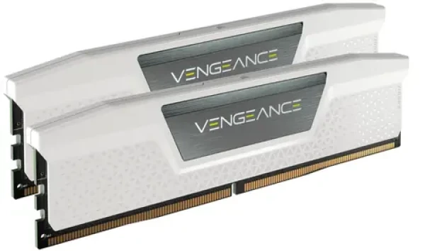 Corsair Vengeance 64GB (2x32GB) 6000MHz bílá / DDR5 / PC5-48000 / CL30-36-36-76 / 1.4V (CMK64GX5M2B6000Z30W)