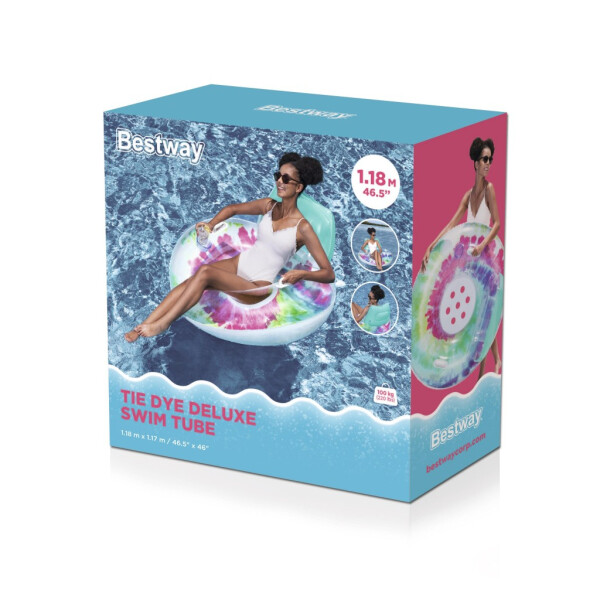 Nafukovací sedátko Deluxe1,18 m x 1,17 m - Alltoys Bestway