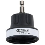 KS Tools 150.1955 Adaptér pro chladicí systém M46 x 3,0, bílý