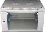 Extralink EX.8567 šedá / Nástěnný rozvaděč / 19" / 6U / 600x600 mm / skleněné dveře (EX.8567)