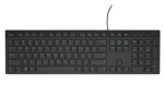 DELL KB-216 HU černá / Multimediální klávesnice / USB / Maďarská (580-ADGQ)