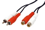 OEM 2x cinch(M) - 2x cinch(F) / Prodlužovací audio kabel / 5 m (11.99.4326)
