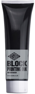 EssDee Block Printing Ink barva na linoryt 300 ml černá