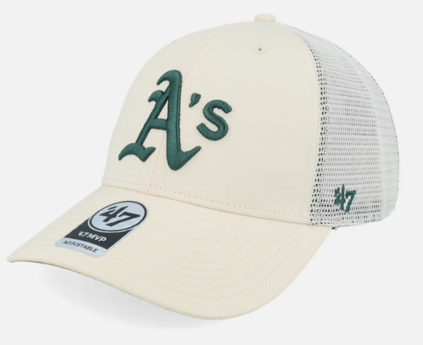 47 Brand Pánská kšiltovka Oakland Athletics MLB Branson Sure Shot ’47 MVP