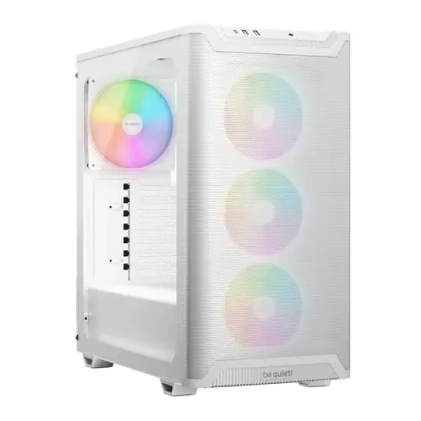 Be quiet! Pure Base 501 LX bílá / ATX / 2x USB-A / 1x USB-C / 3x 120mm / 1x 140mm / bez zdroje / průhledná bočnice (BGW79)