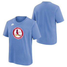 Nike Dětské tričko St. Louis Cardinals MLB Cooperstown Logo T-Shirt Modrá (YOUTH)