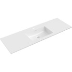 MEXEN - Otis umyvadlo zapuštěné do desky 141 x 46,5, bílá lesk 25181400