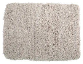 MSV MICROFIBER béžová / Koupelnová předložka / 50 x 70 cm / polyester / protiskluzová
