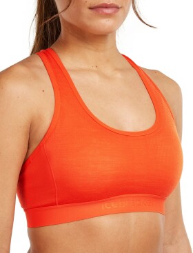 Dámská merino podprsenka ICEBREAKER Wmns 125 ZoneKnit Racerback Bra, Fervid velikost: M