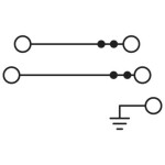 Phoenix Contact 3076040 instalační svorka ochranného vodiče 8.2 mm šroubovací šedá 50 ks