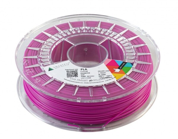 PLA filament růžový Hillier Lake 1,75 mm Smartfil 1 kg