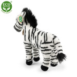 Plyšová zebra stojící 30 cm ECO-FRIENDLY