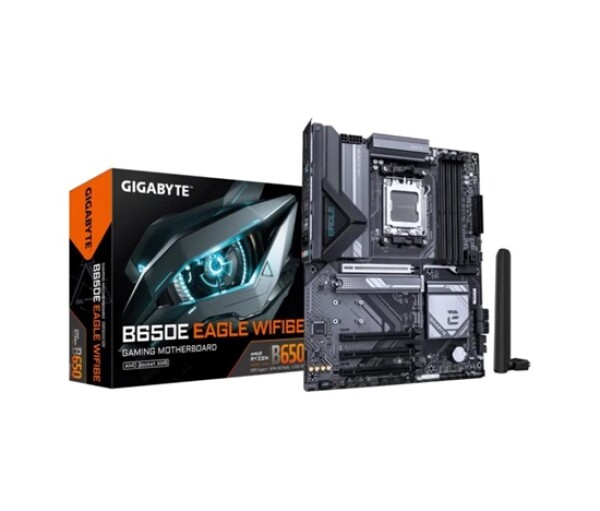 GIGABYTE MB Sc AM5 B650E EAGLE WF6E, AMD B650, 1xHDMI, 1xDP, 4xDDR5, ATX EDF_1706331