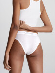 Dámská tanga 3 Pack 000QD3758E999 černá/bílá/šedá - Calvin Klein L