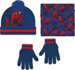 Sada čepice + rukavice + nákrčník Spiderman - Alltoys Cerdá