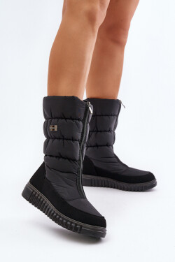 Dámské zateplené sněhule Progress PROGJ-22-136 Černé 39