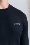 Běžecké tričko SALMING Seamless LS Tee Black Velikost textilu: