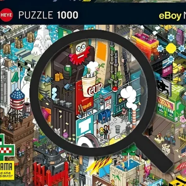 HEYE Puzzle Pixorama: Newyorské pátrání