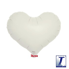 Balónek srdce smetanové 35 cm Balónek srdce smetanové 35 cm