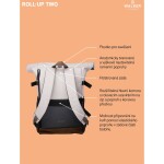 Volnočasový batoh Walker Roll-up Two - Peanut/Alge