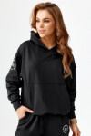 Rough Radical Mikina kapucí Pery Hoodie Black