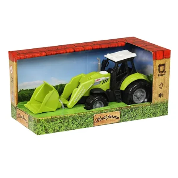 RAPPA Traktor se lžící se zvukem a světlem