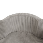 PLUSH NEST PLUSH NEST Suchý bazén Květinová zóna 95 × 30 cm – Prémiový béžový manšestr s 200 míčky