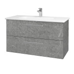Dřevojas - Umyvadlová skříňka GIO SZZ2 100 - D20 Galaxy / Úchytka T01 / D20 Galaxy 277307A