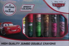 Cars oboustranné voskovky 8 ks