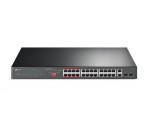 TP-Link CCTV switch TL-SL1226P (24x100Mb/s, 2xGbE/2xSFP combo, 24xPoE+, 250W) EDF_438474