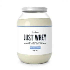 Just Whey Grass-Fed Protein – GymBeam (bílá čokoláda kokos, 1000 g) (28324-3-1000g-white-chocolate-coconut)