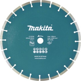 Makita E-23226 diamantový řezný kotouč Průměr 355 mm Ø otvoru 25.4 mm 1 ks