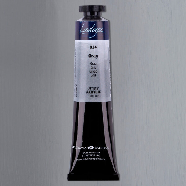 Nevskaya Palitra Ladoga akrylová barva 46 ml šedá 814