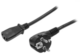 StarTech napájecí kabel CEE7/7 - IEC C13 černý / Napájecí kabel / 1,8 m / 250 V, 10 A (PXT101EUR)